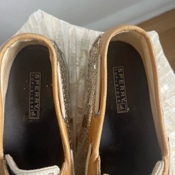Sperry Sequin Boat Shoes - Picture 4 of 7